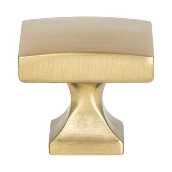Berenson 1.375 in. Century Edge Knob, Modern Brushed Gold BE1204 1MDB - main
